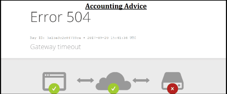 Sage 50 error 504 {Resolved} - Accounting Advice